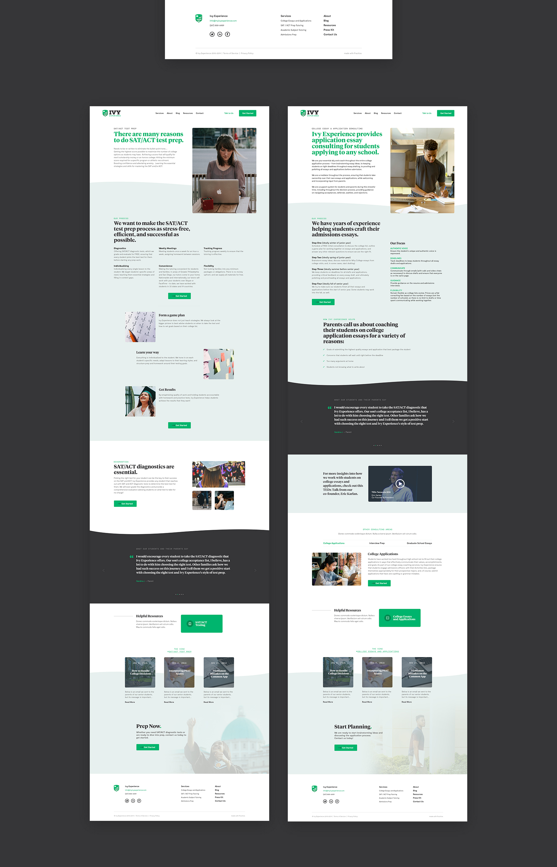 Ivy Experience - Brand & Website Design
