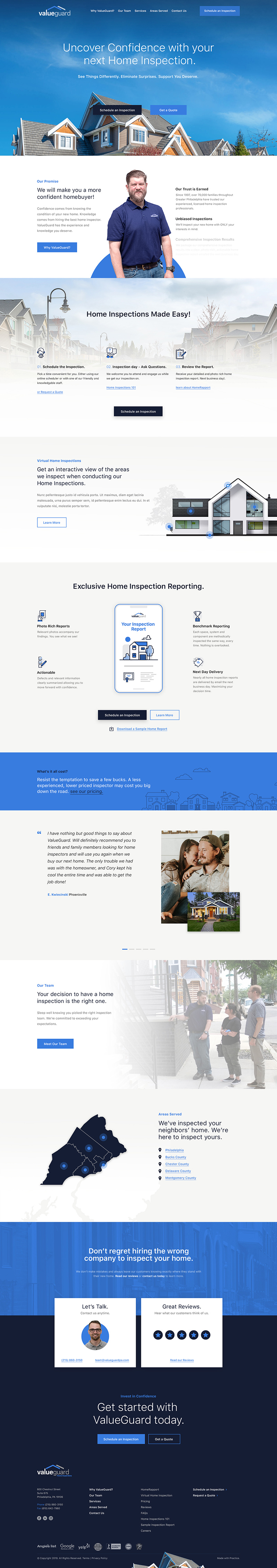 ValueGuard - Brand & Website Design